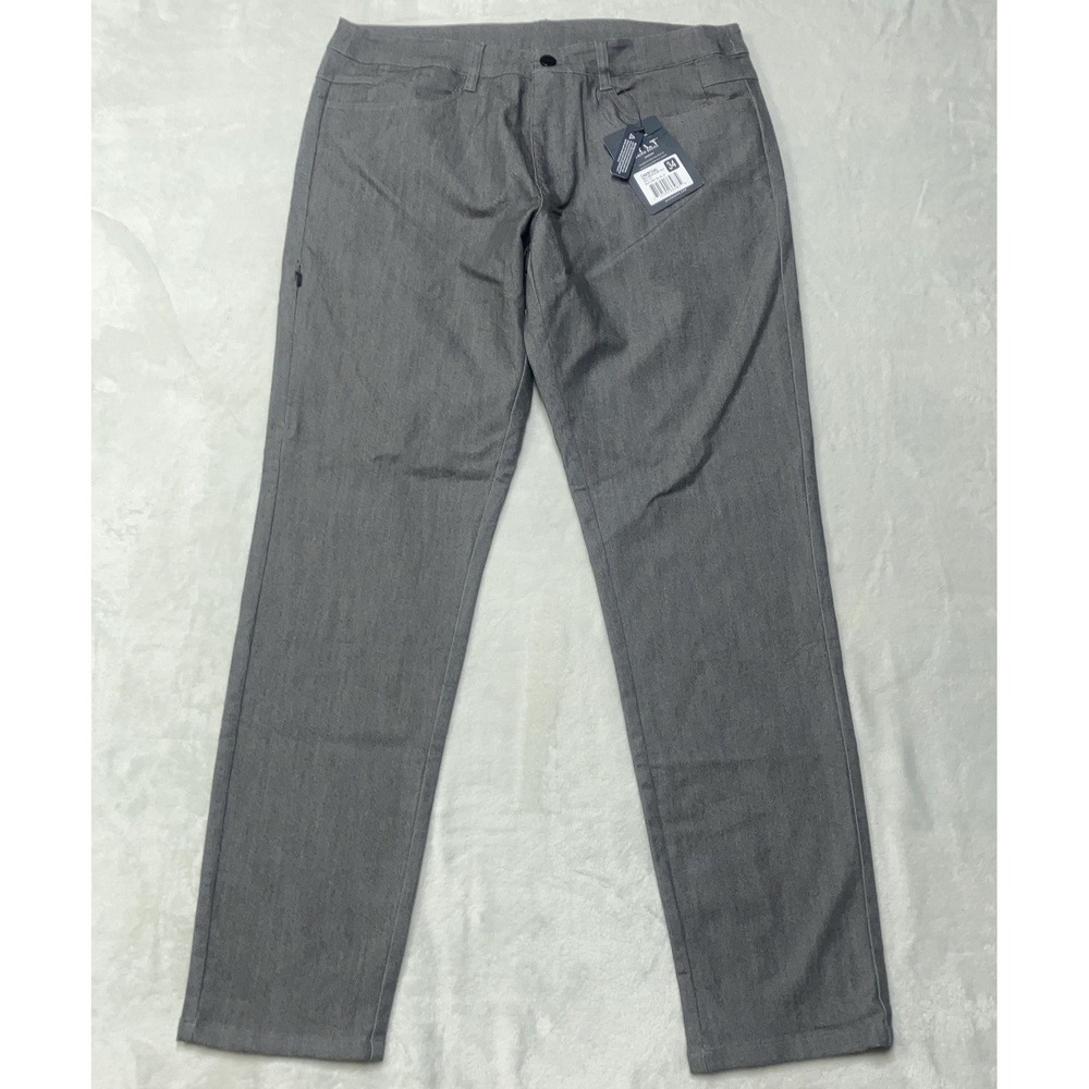 NWT BYLT Everyday 2.0 Pants Men's 34x32 Charcoal Gray Tech Denim Classic Fit